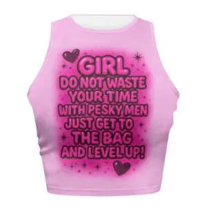 Get to the bag girl tight tank top