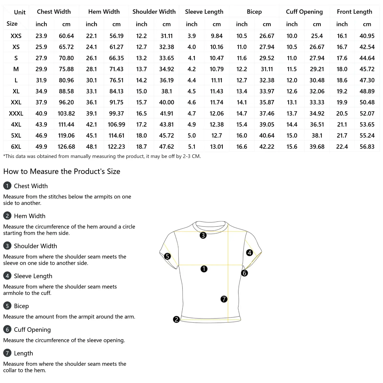 All-Over Print Women's Crop T-Shirt Slim Fit - Image 6